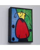 Çerçeveli Joan Miro - Suyut Kadın Tablosu-7299