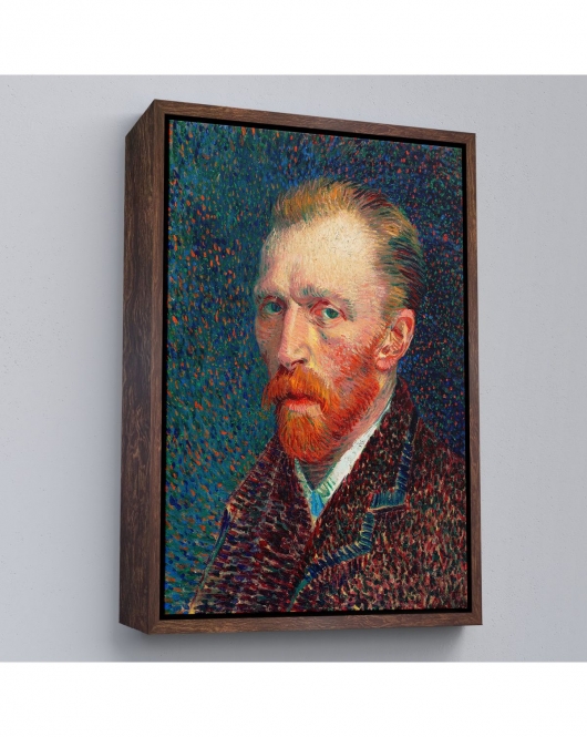 Çerçeveli Vincent Van Gogh - Otoportre Tablo-7453