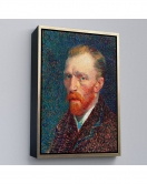 Çerçeveli Vincent Van Gogh - Otoportre Tablo-7453