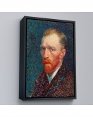 Çerçeveli Vincent Van Gogh - Otoportre Tablo-7453