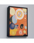 Çerçeveli Hilma Af Klint - Gençlik Tablosu-7314