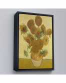 Çerçeveli Vincent Van Gogh - Ayçiçekleri Tablo-7468