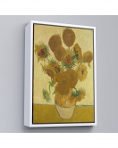 Çerçeveli Vincent Van Gogh - Ayçiçekleri Tablo-7468