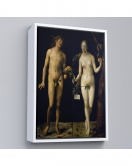 Çerçeveli Albrecht Dürer - Adem İle Havva Tablo - Adam And Eve-8053