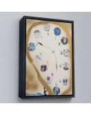 Çerçeveli Salvador Dali - Horloge Tablo-7396