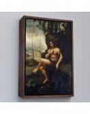 Çerçeveli Leonardo Da Vinci - Francesco Melzi - Bacchus Tablo-7351