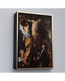 Çerçeveli Caravaggio - Aziz Andrew'Un Çarmıha Gerilmesi Tablo - The Crucifixion Of Saint Andrew-7424