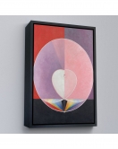 Çerçeveli Hilma Af Klint - Güvercinler Tablosu - Doves-7284