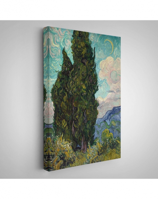 Vincent Van Gogh - Selviler Tablosu - Cypresses-7475