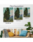 Vincent Van Gogh - Selviler Tablosu - Cypresses-7475