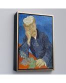 Çerçeveli Vincent Van Gogh - Doktor Paul Gachet Tablo-7467