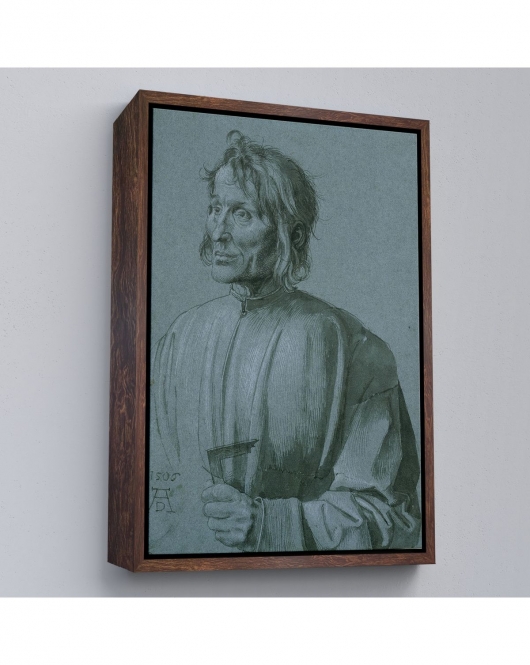 Çerçeveli Albrecht Dürer - Mimar Hieronymus Von Augsburg Tablo-7421