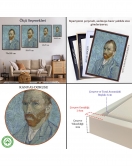 Çerçeveli Vincent Van Gogh Otoportre Tablo-7446