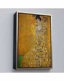 Çerçeveli Gustav Klimt - Adele Bloch-Bauer I'İn Portre Tablosu-7378