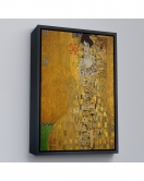 Çerçeveli Gustav Klimt - Adele Bloch-Bauer I'İn Portre Tablosu-7378