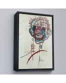 Çerçeveli Jean-Michel Basquiat - İsimsiz Tablo - Untitled-7441