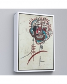 Çerçeveli Jean-Michel Basquiat - İsimsiz Tablo - Untitled-7441