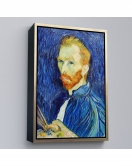 Çerçeveli Vincent Van Gogh - Otoportre Tablo-7456