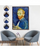 Çerçeveli Vincent Van Gogh - Otoportre Tablo-7456