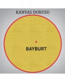 Bayburt İli ve İlçeler Haritası Dekoratif Kanvas Tablo 1289