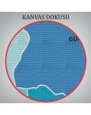 Gumüşhane İli ve İlçeler Haritası Dekoratif Kanvas Tablo 1350