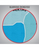 Nevşehir İli ve İlçeler Haritası Dekoratif Kanvas Tablo 1429