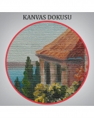 Deniz Manzaralı Dekoratif Kanvas Duvar Tablosu-3436