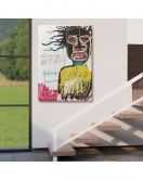 Jean Michel Basquiat'ın Kendi Portresi Kanvas Tablo-4967