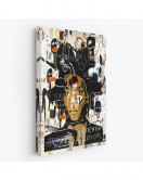 Jean Michel Basquiat'ın Kendi Portresi Kanvas Tablo-4968