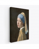 İnci Küpeli Kız Kanvas Tablo, Ressam Johannes Vermeer -4969