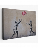 Banksy Stencil'in Top Oyunları Yok İsimli Eseri Kanvas Tablo-5006