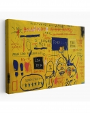 Jean Michel Basquiat, Hollywood Africans 1983 Kanvas Tablo-5058