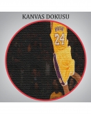 Kobe Bryant Los Angeles Lakers Kanvas Tablo / Black Mamba-5157