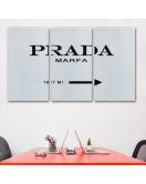 Prada Marfa Kanvas Tablo-5159