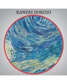 Vincent Van Gogh, Yıldızlı Gece Kanvas Tablosu-5165