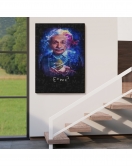 Albert Einstein E=mc2 Kanvas Tablo, Matematik Öğretmeninin Hediyesi-5244