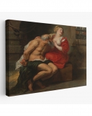 Peter Paul Rubens Cimon ve Pero Kanvas Tablo, Çıplak Tablo, Giclee Duvar Sanatı-5377