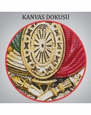 Osmanlı Tuğrası Dekoratif Kanvas Tablo-5805