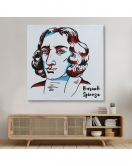 Baruch Spinoza Dekoratif Kanvas Tablo-5818