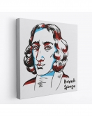 Baruch Spinoza Dekoratif Kanvas Tablo-5818