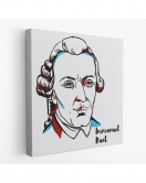 Immanuel Kant Dekoratif Kanvas Tablo-5820