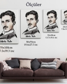 Nikola Tesla Dekoratif Kanvas Tablo 5917