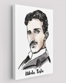 Nikola Tesla Dekoratif Kanvas Tablo 5917