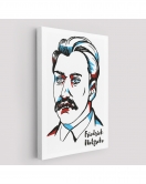 Friedrich Nietzsche Dekoratif Kanvas Tablo-5920