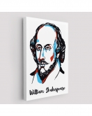 William Shakespeare Dekoratif Kanvas Tablo-5968