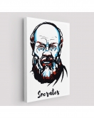 Socrates Dekoratif Kanvas Tablo-5969