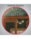 Le Petıt Bıstro Kanvas Duvar Tablosu-6062