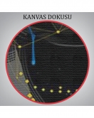 Sürreal Siyah Kadın Dekoratif Duvar Tablosu-6151