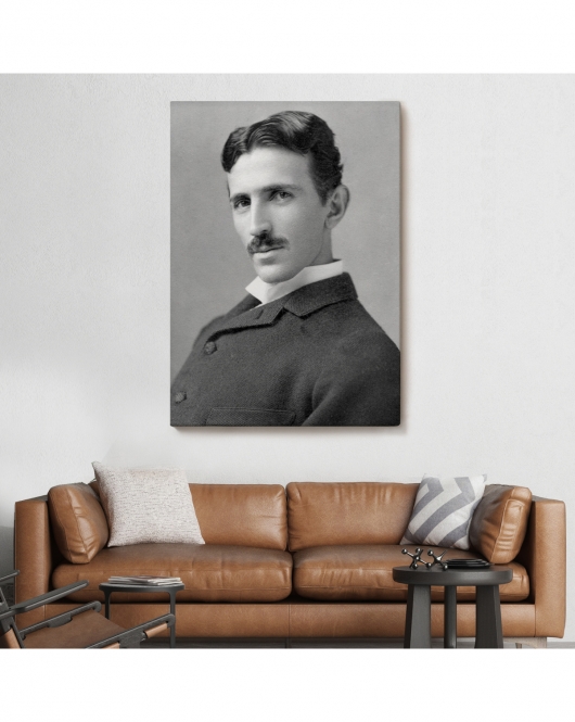 Nikola Tesla Dekoratif Duvar Tablosu-6172