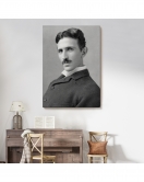 Nikola Tesla Dekoratif Duvar Tablosu-6172